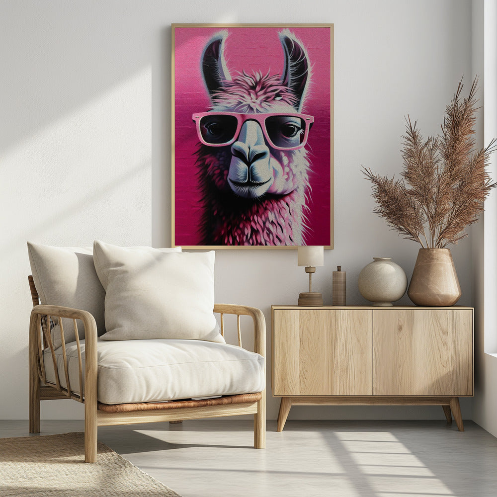 Pink Lama | Poster