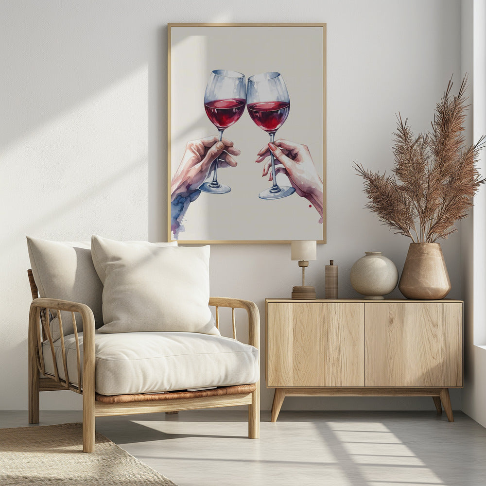 Cheers to us | Poster