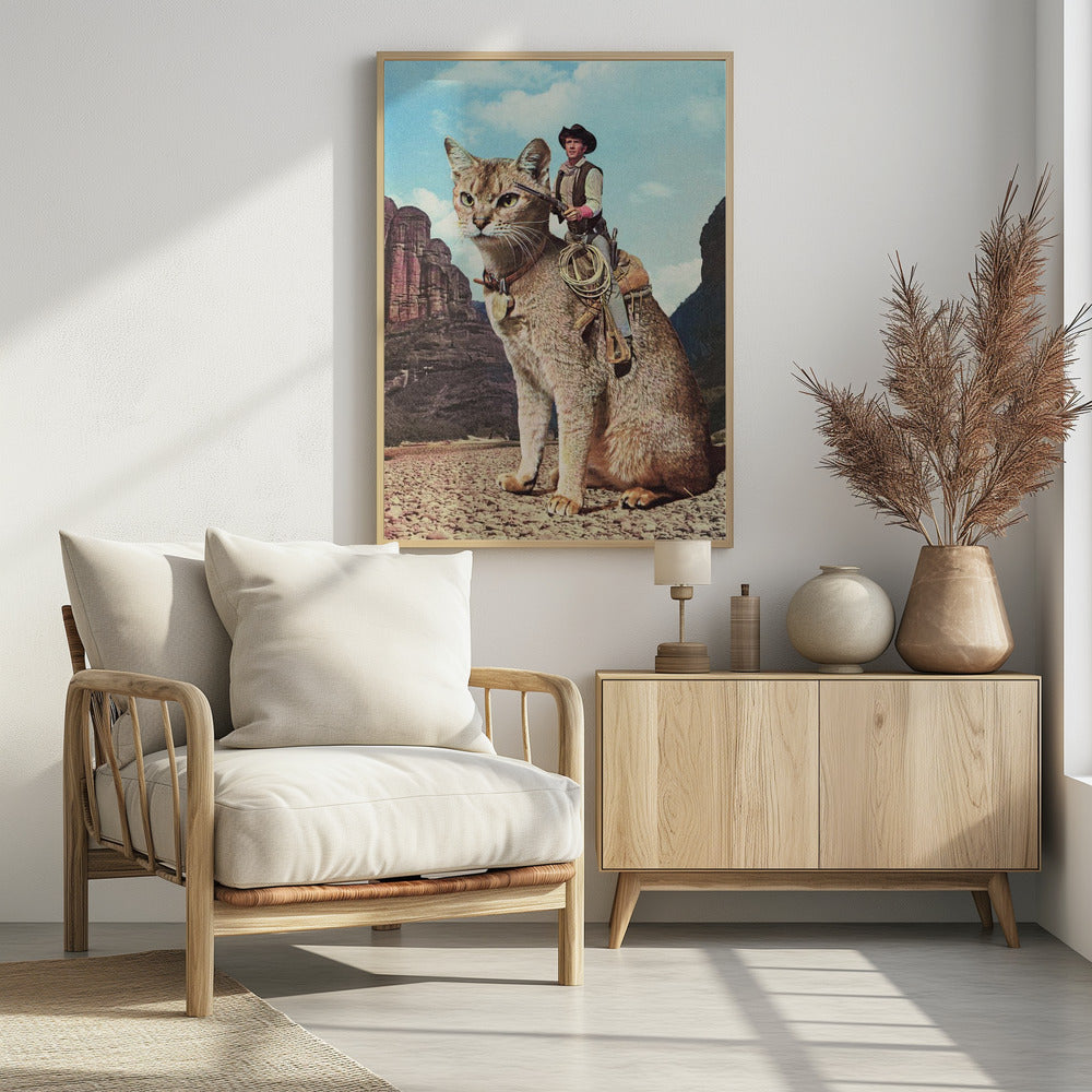 Cat Lone Ranger | Poster