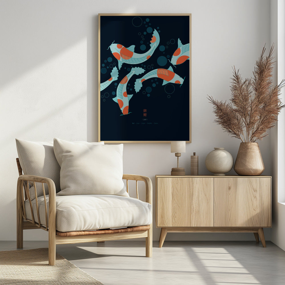Koi-Karpfen | Poster