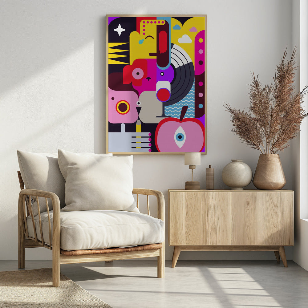 Pop Art Leben | Poster