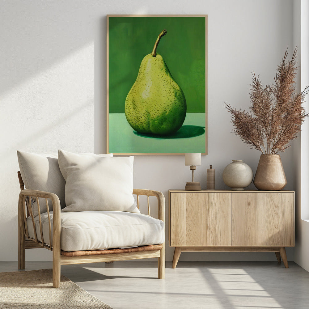 Green Pear | Poster