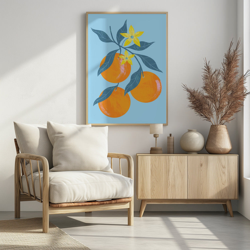 Orangenzweig | Poster