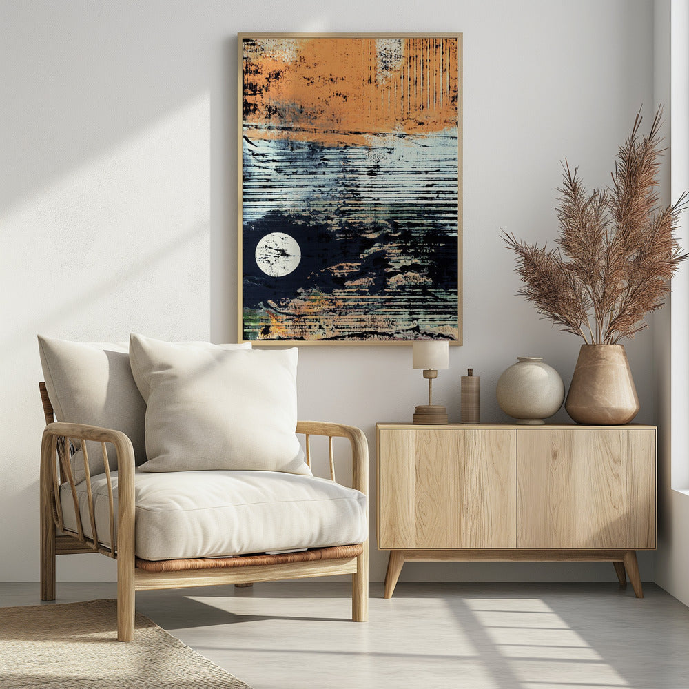Monddunst-Reflexion | Poster