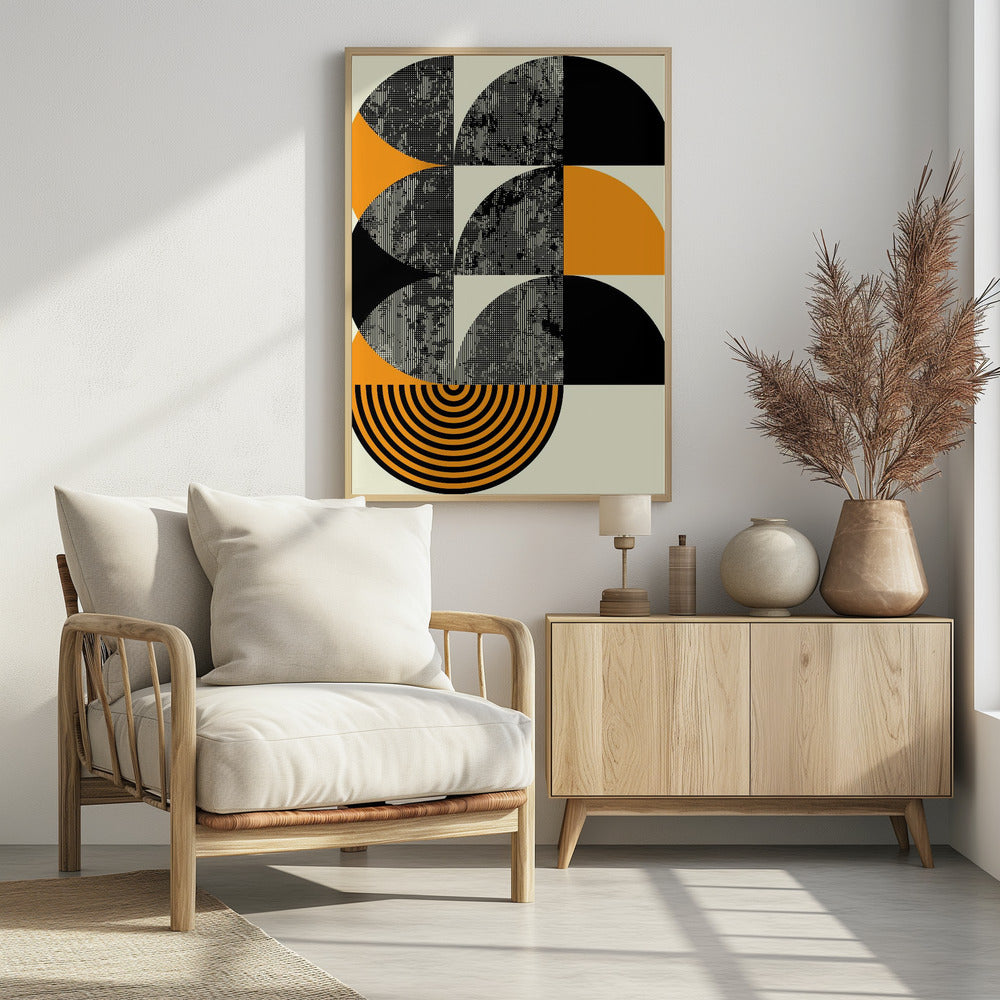 Geometrische Abstraktion Dynamisch | Poster