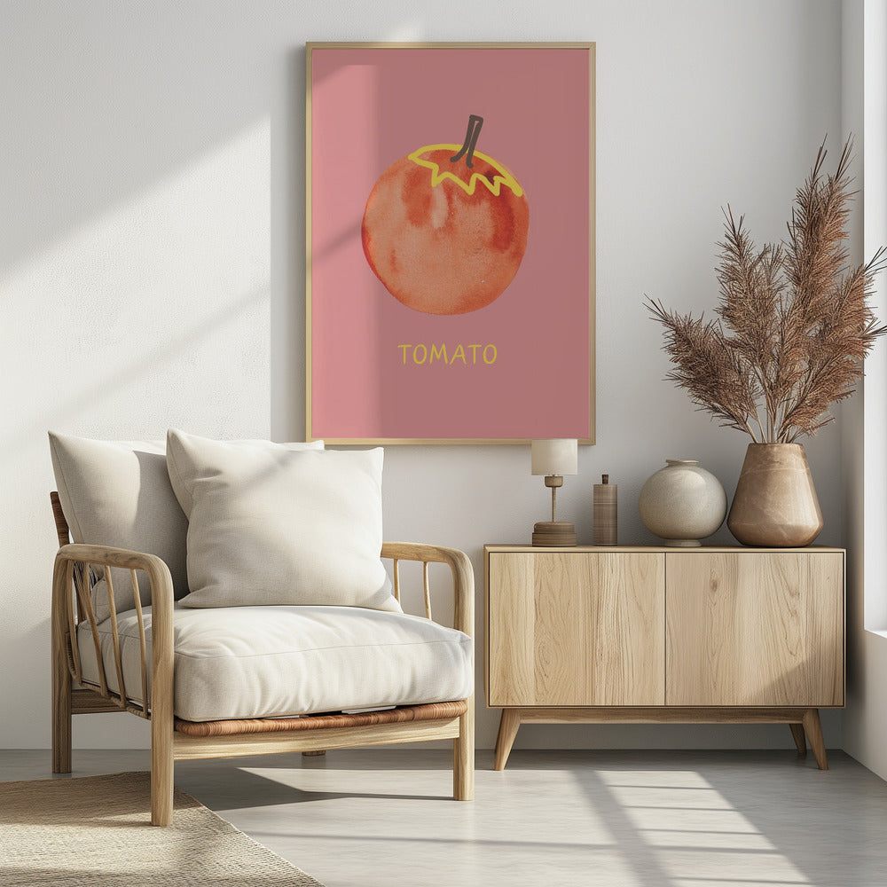 Tomate in Pink | Poster