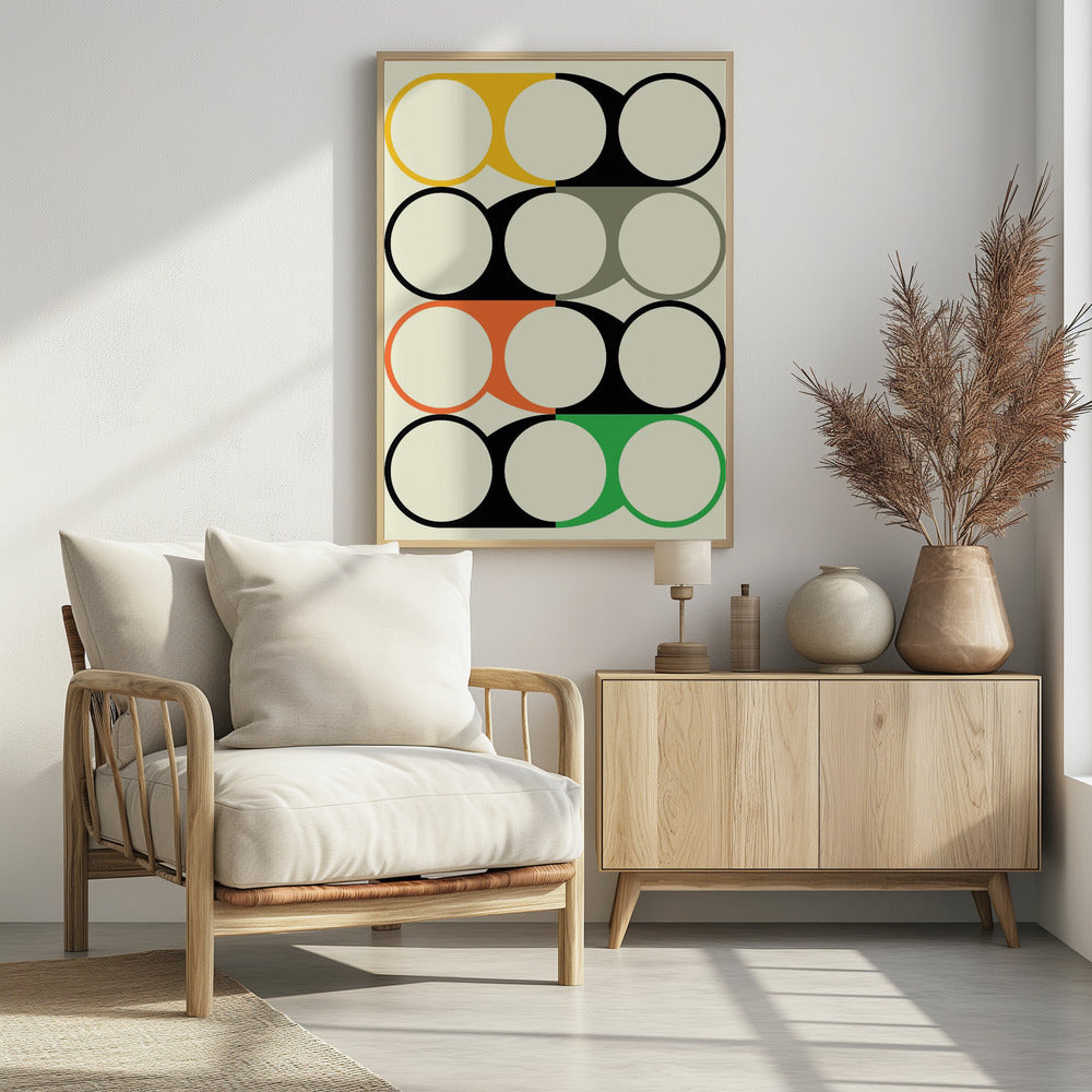 Geometrisches abstraktes Design | Poster