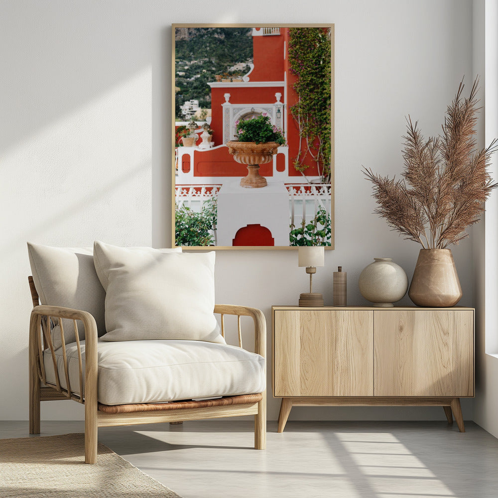 Regnerisches Positano IV | Poster