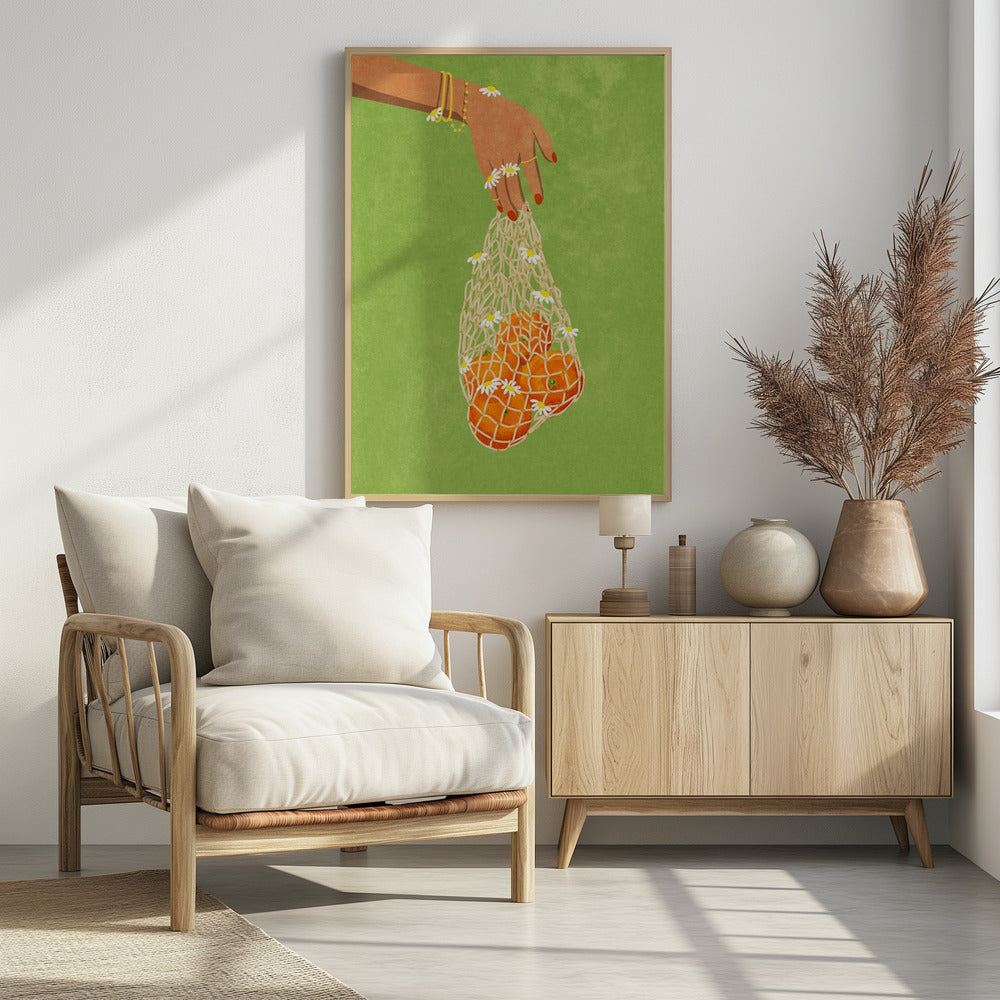 Frische Orangen | Poster