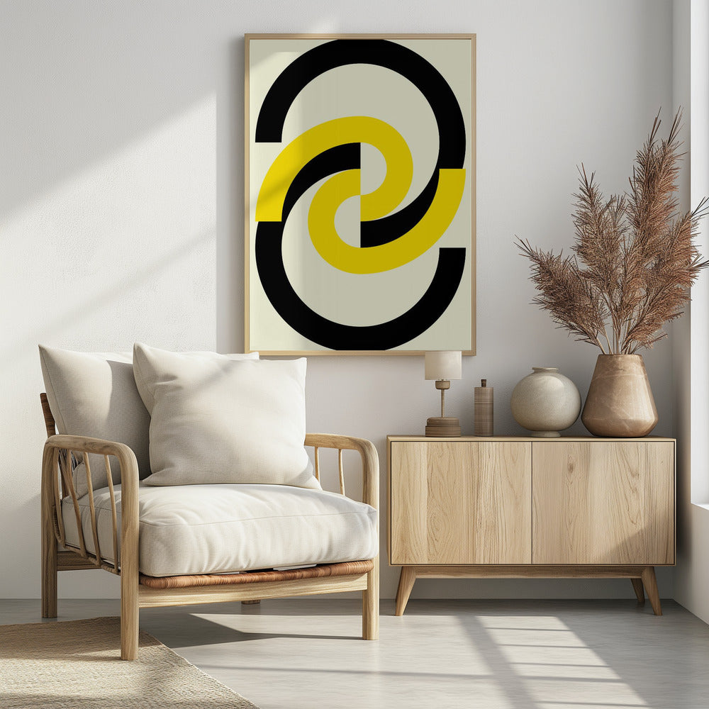 Ineinander verschlungene Kreise | Poster