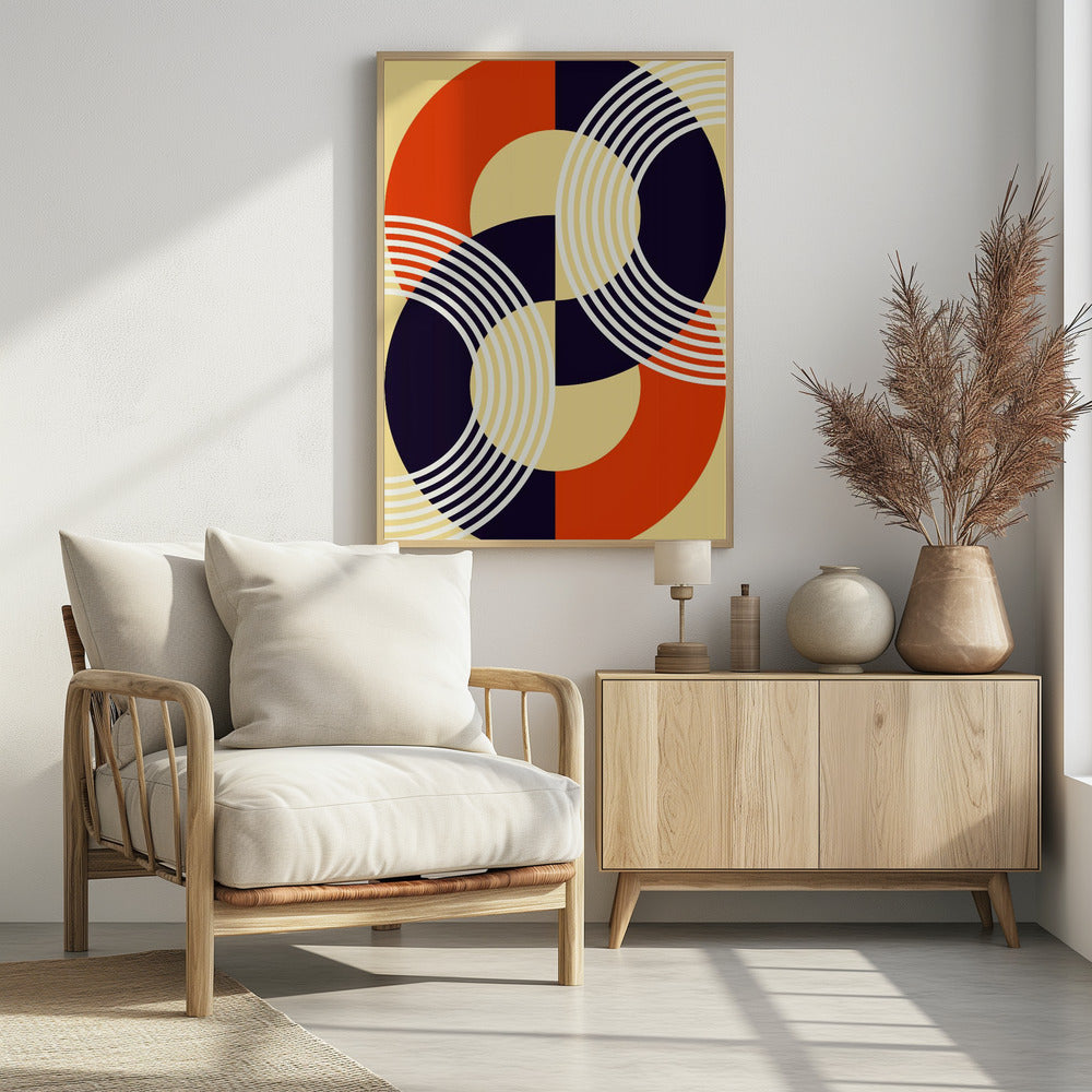 Verwobene Kreise | Poster