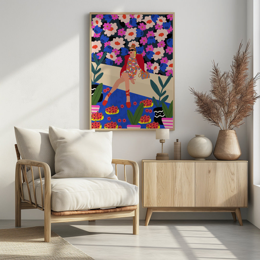 Mutig & Blühend | Poster