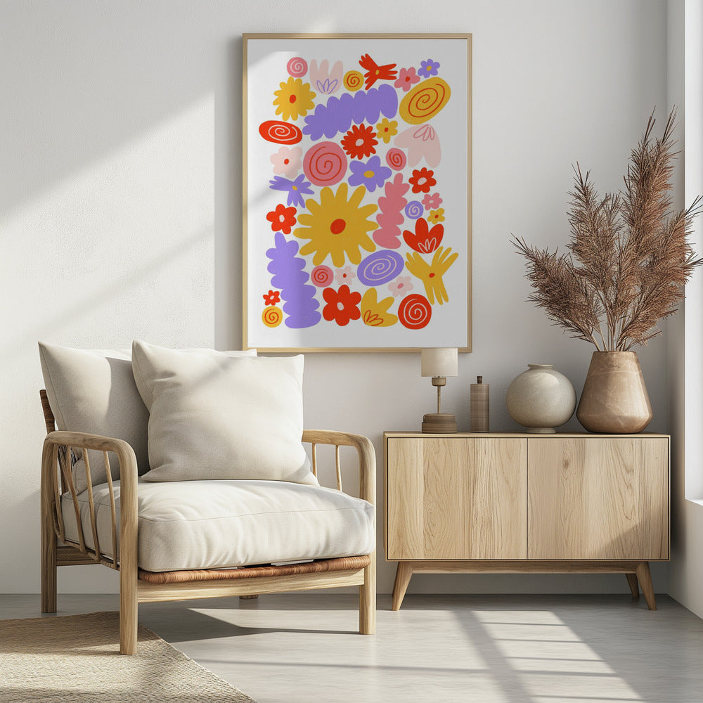 Blumenstapel | Poster