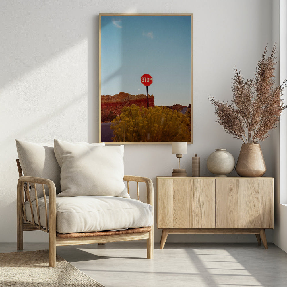 Abiquiu Sunset | Poster