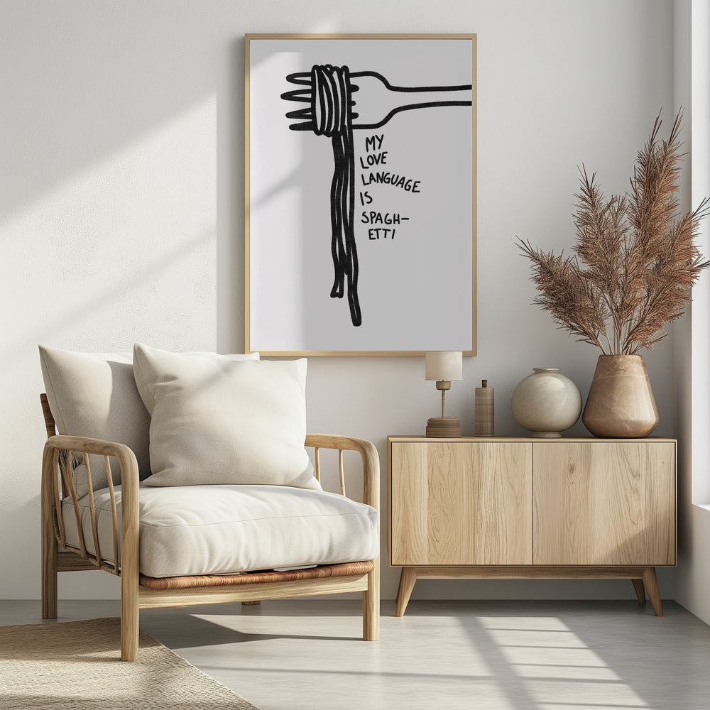 Spaghetti Love Language | Poster