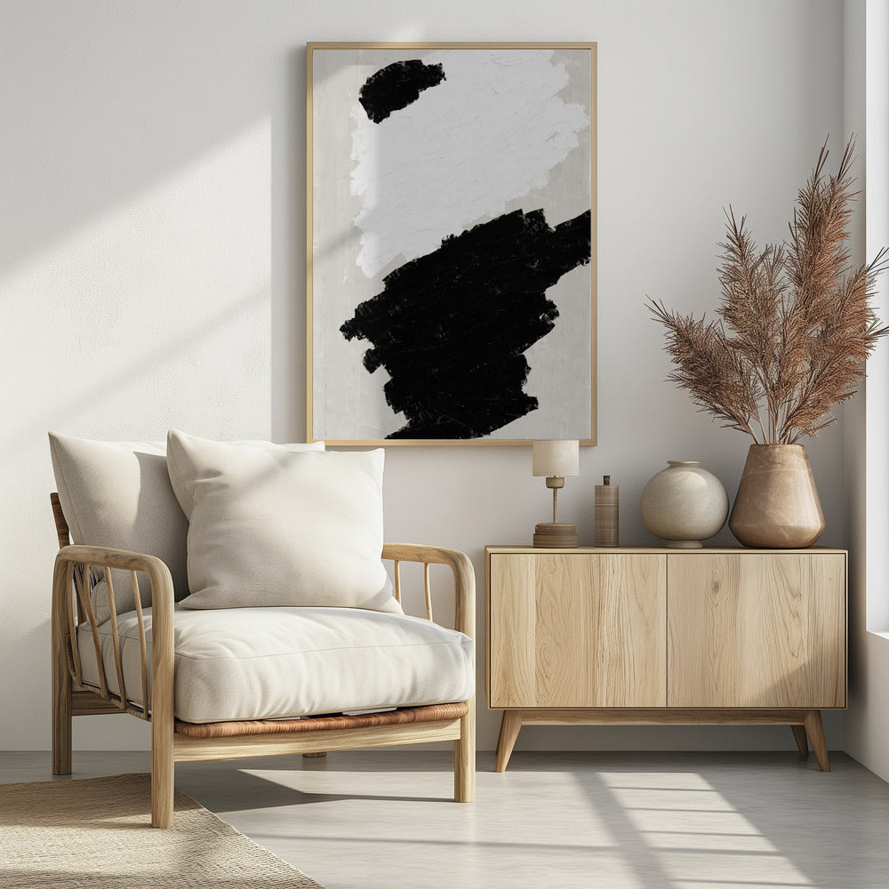 Rustic Organic Oil Painting | Poster