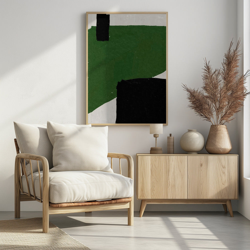 Emerald Abstraction | Poster