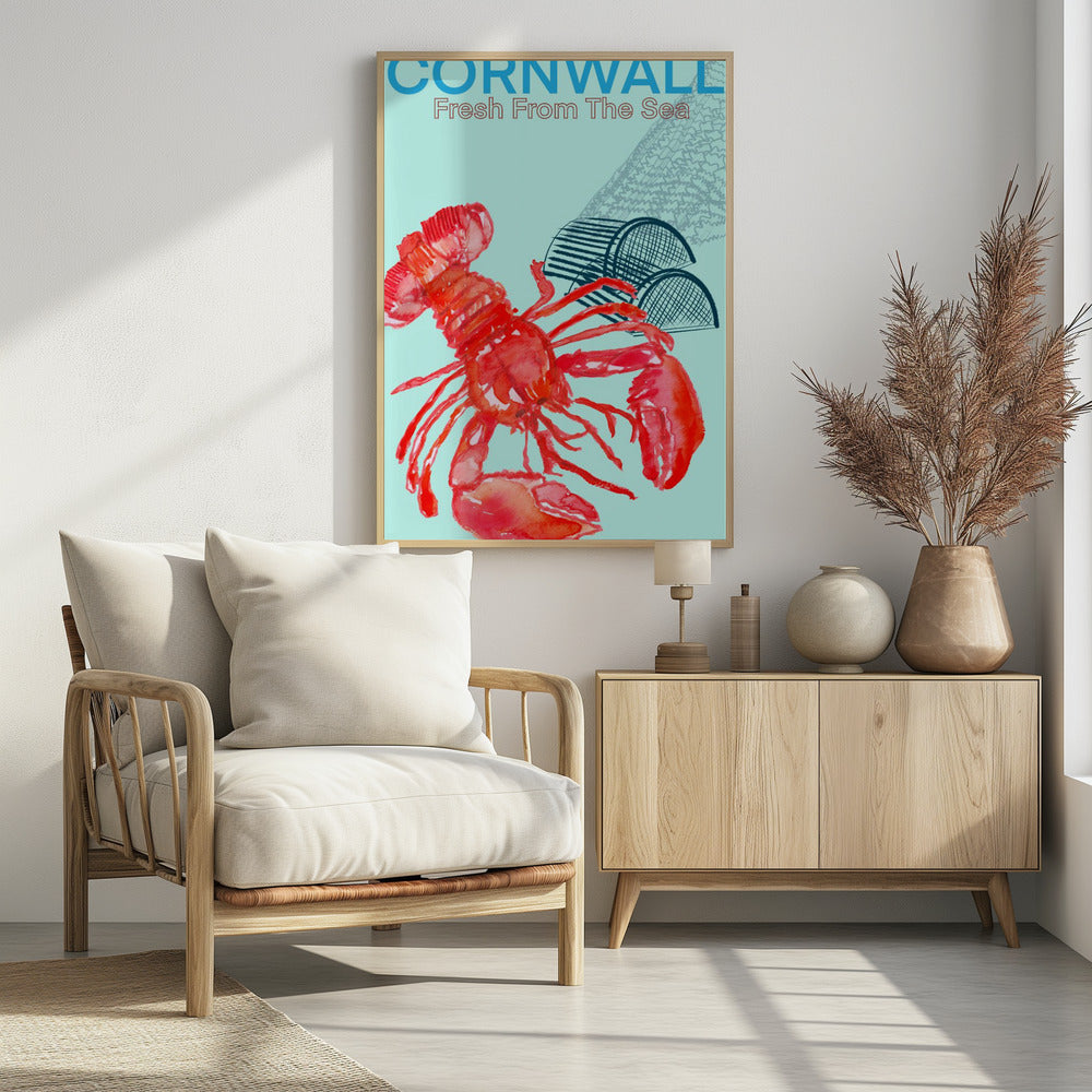 Cornwall Frisch aus dem Meer Poster | Poster