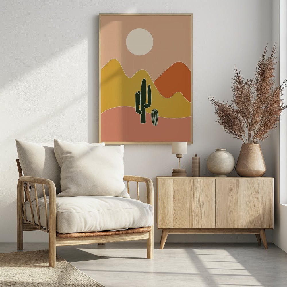 Kalifornische Wüste | Poster