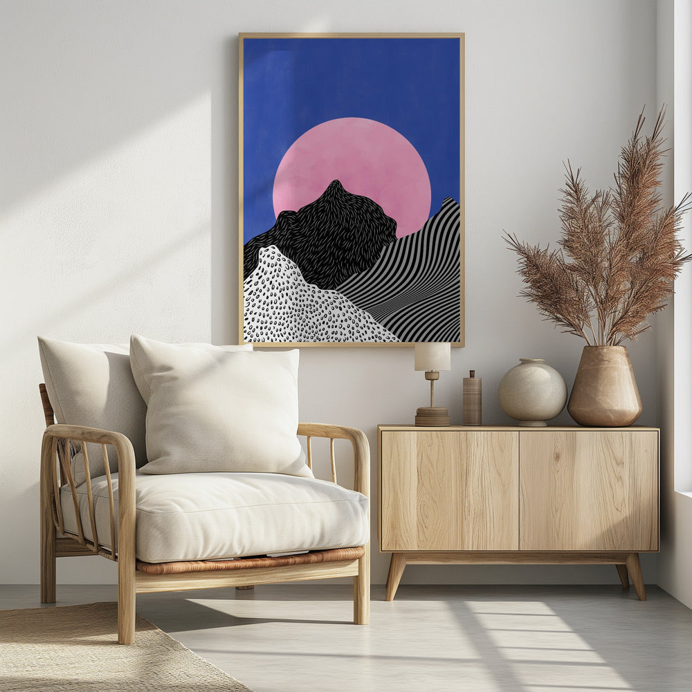 Surreale Gipfelansicht | Poster