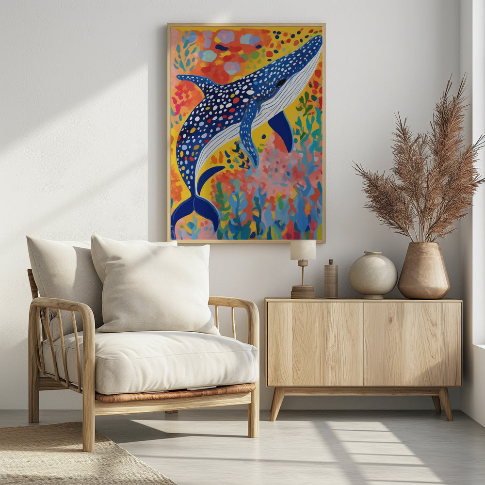 Gefleckter Wal | Poster