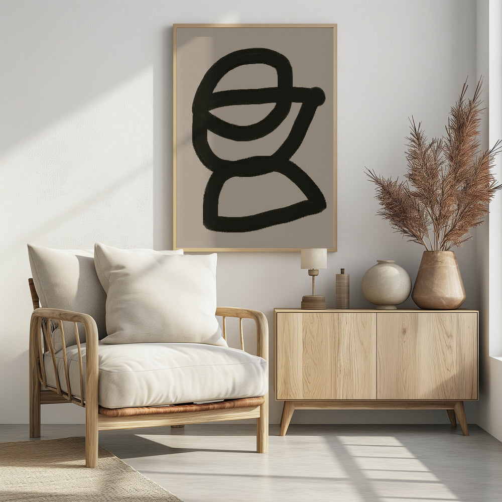 Bold Abstract Form | Poster