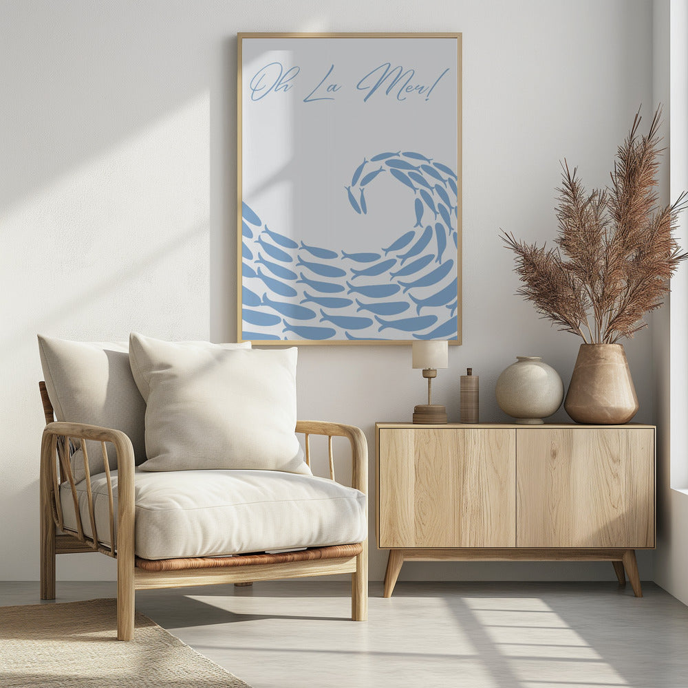 Fischwellen-Symphonie | Poster