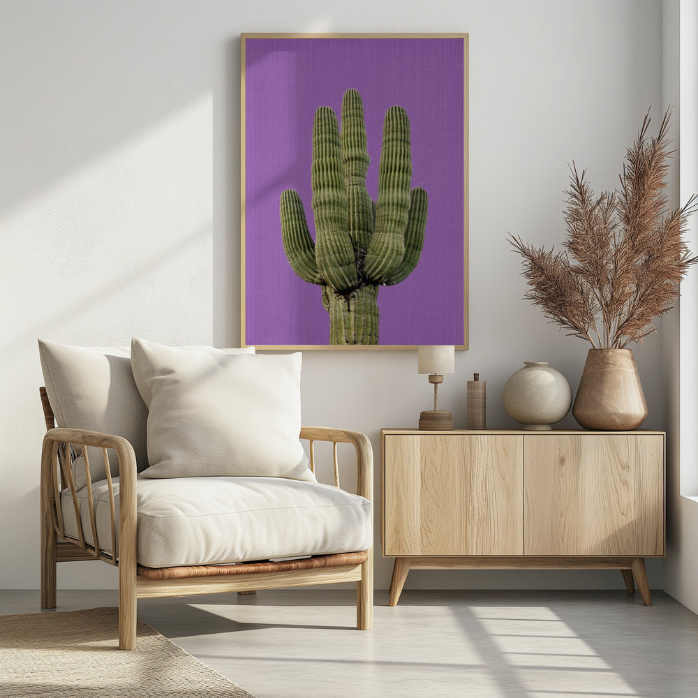 Lila Kaktus | Poster