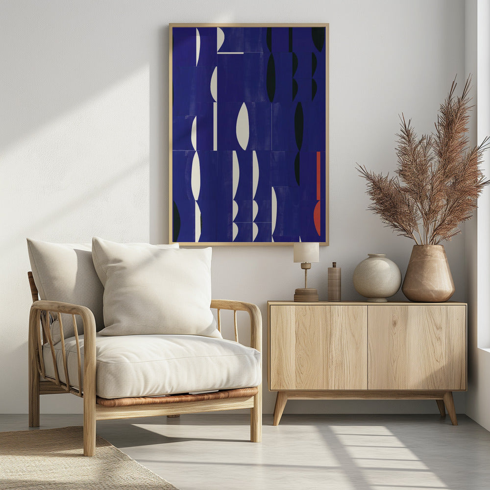Harmonie der geometrischen Abstraktion | Poster