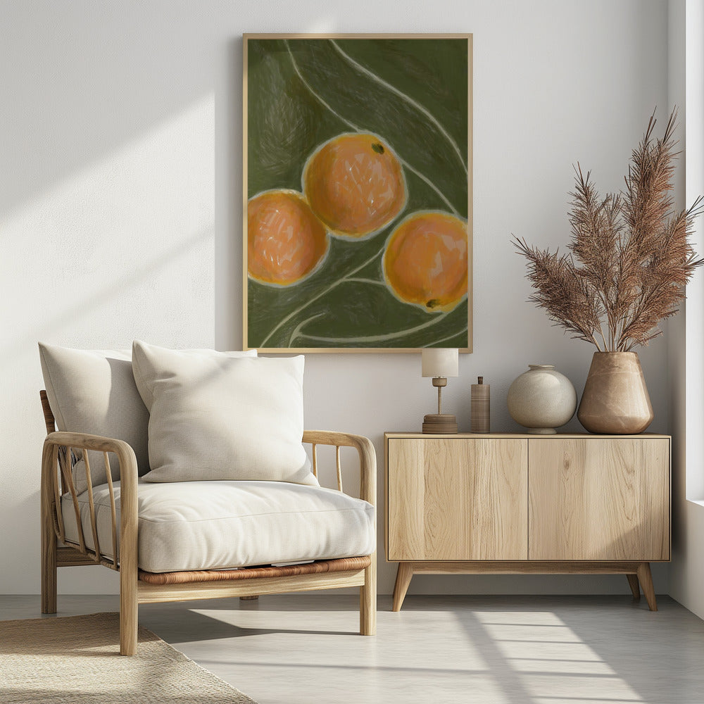 KH Studio – Die Farben Orange & Grün | Poster