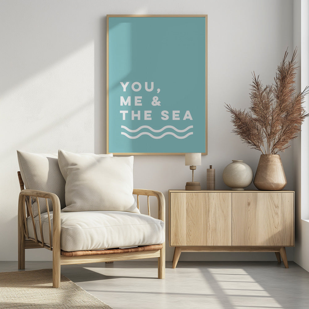 Du, ich und das Meer | Poster
