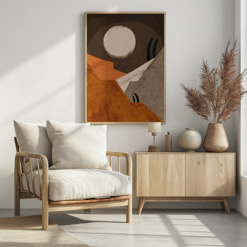 Mondlandschaft | Poster