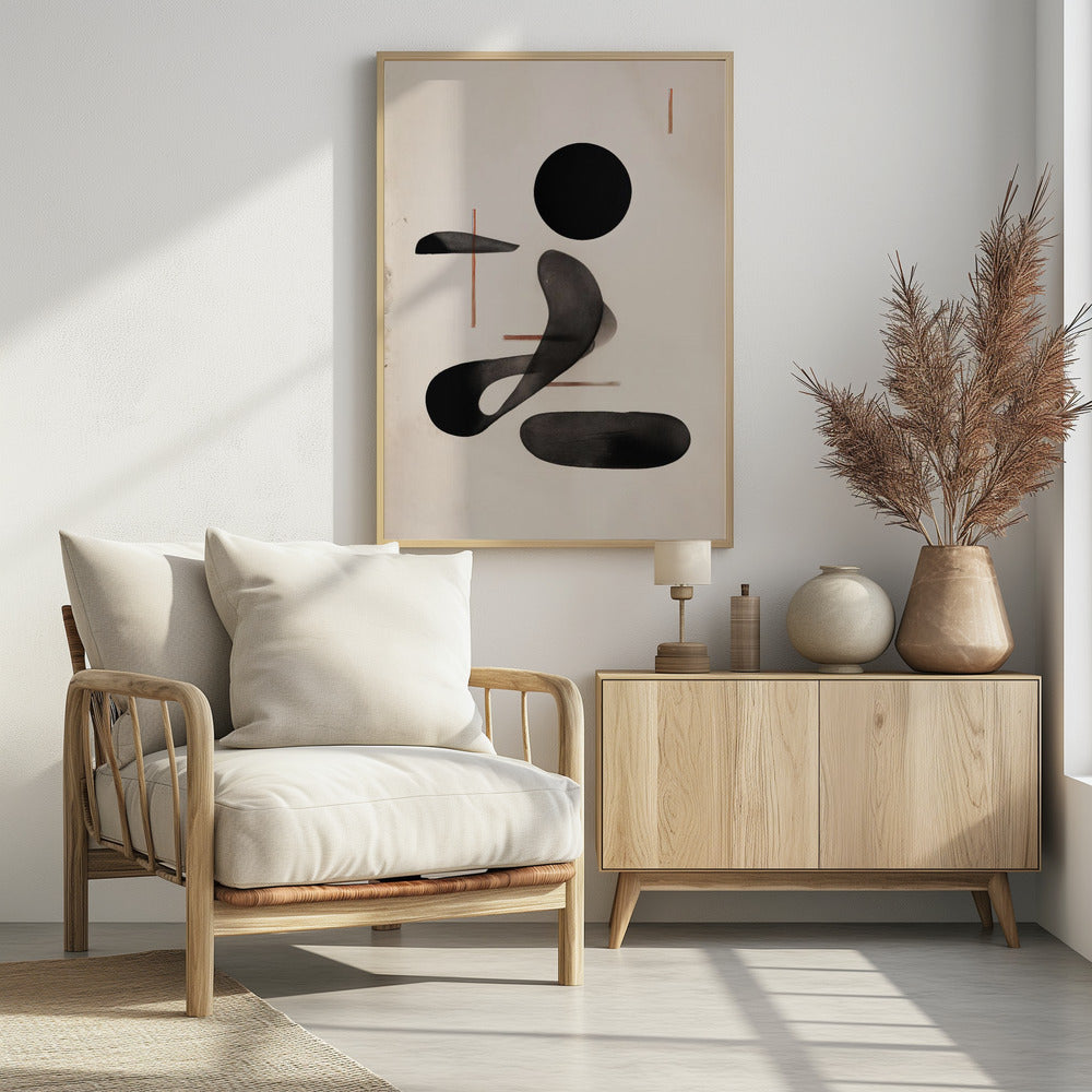 Abstrakte Flowforms | Poster