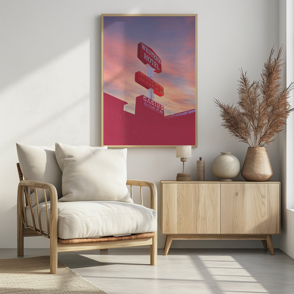Las Vegas Western Hotel | Poster