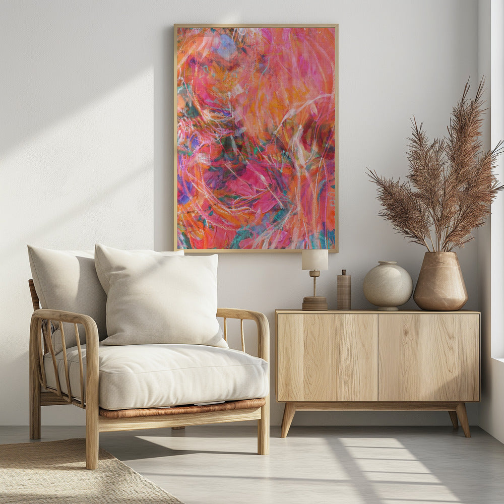 Bunte Blumenblätter | Poster