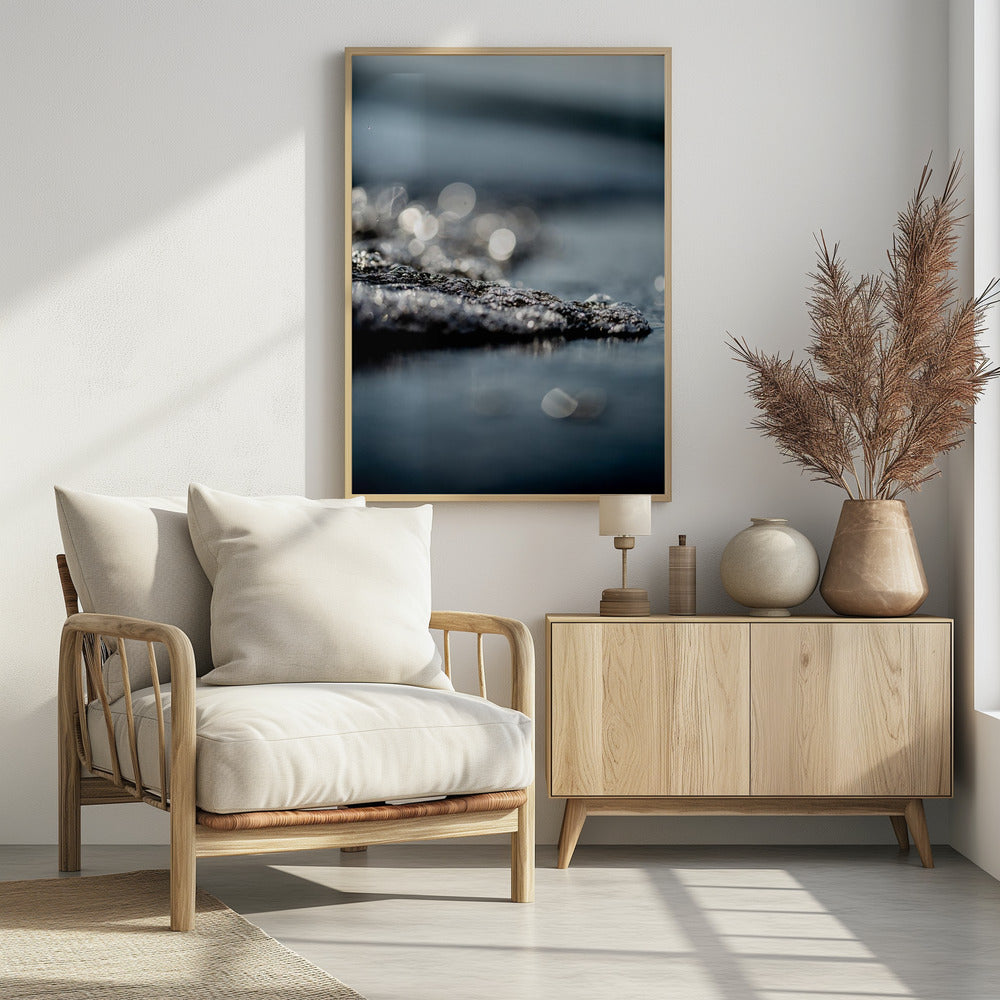 Wellen und Glitzer | Poster