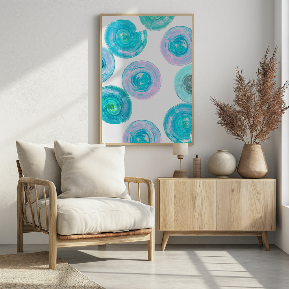 Spinnende Wirbel 3 | Poster