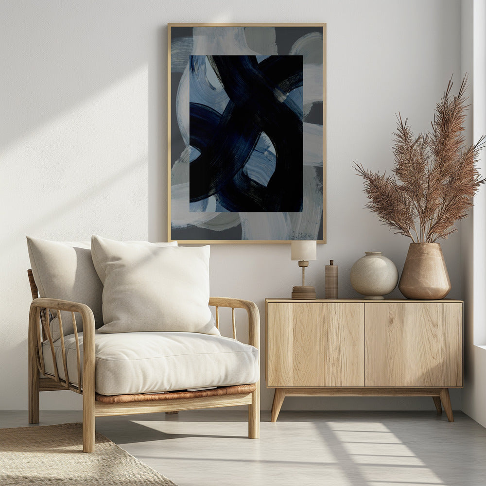 Abstract Brush Strokes 150x | Poster