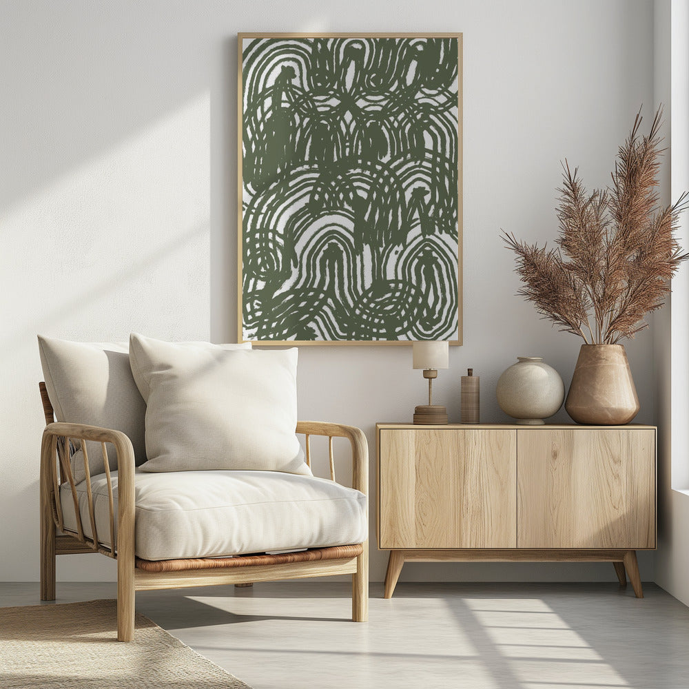 Green Pattern | Poster