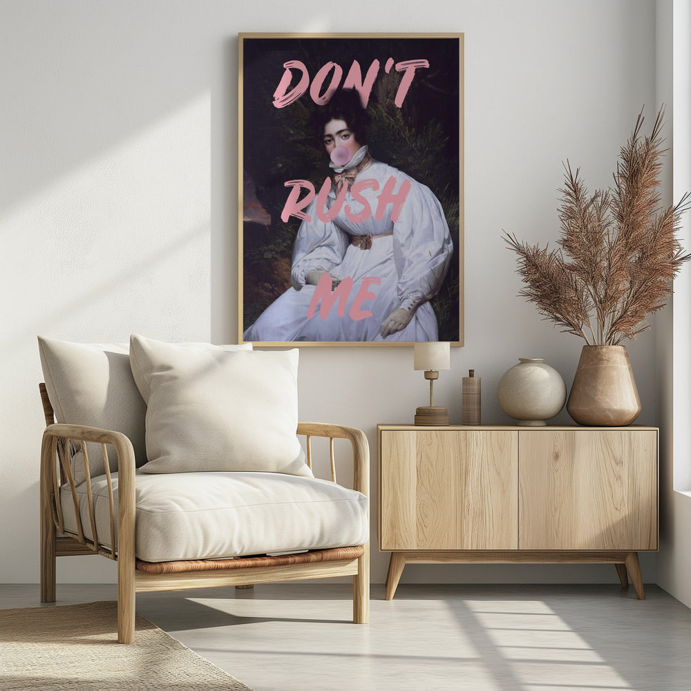 Dontrushme24p Ratioiso | Poster