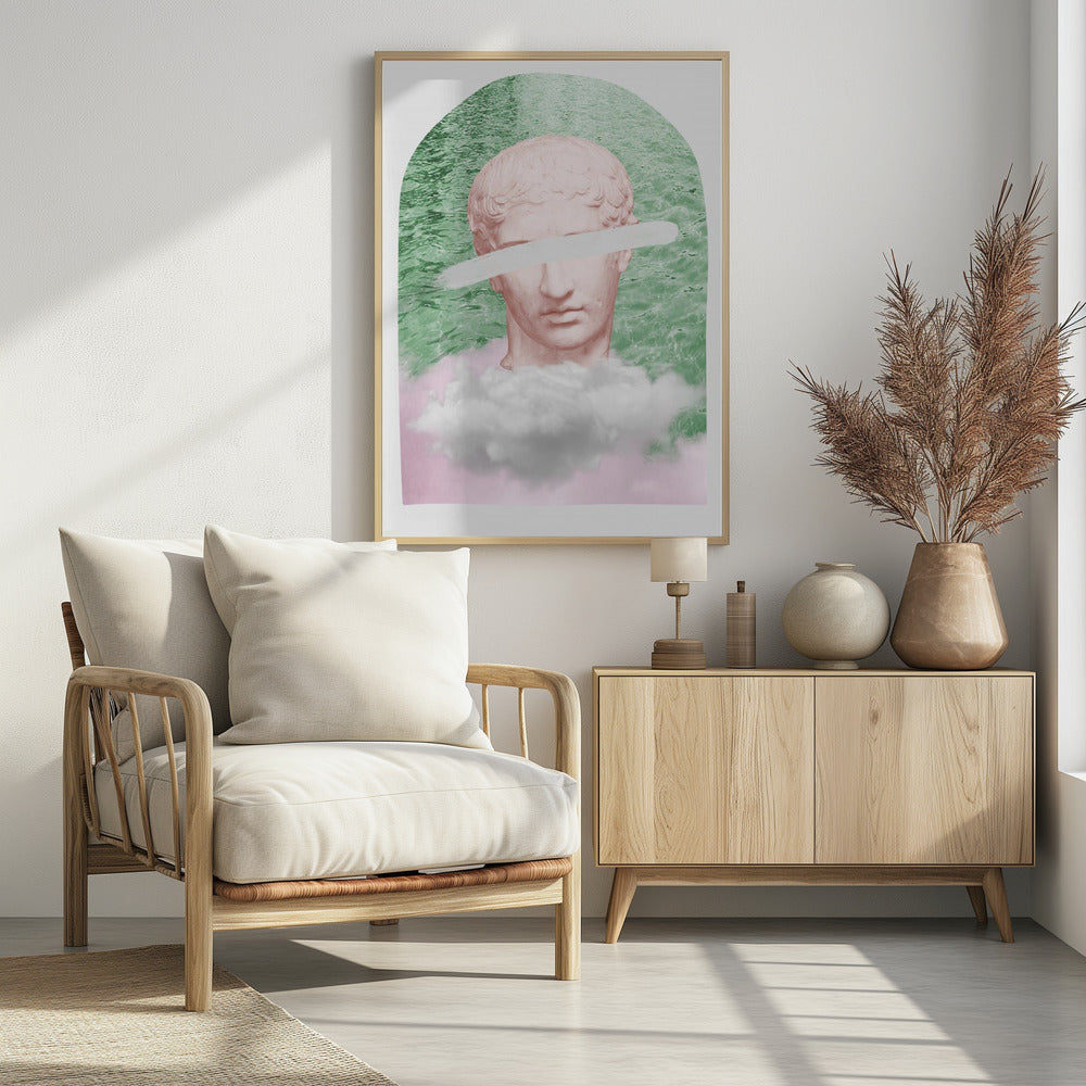 Antike Statue surreales Verhältnis 2x3 | Poster