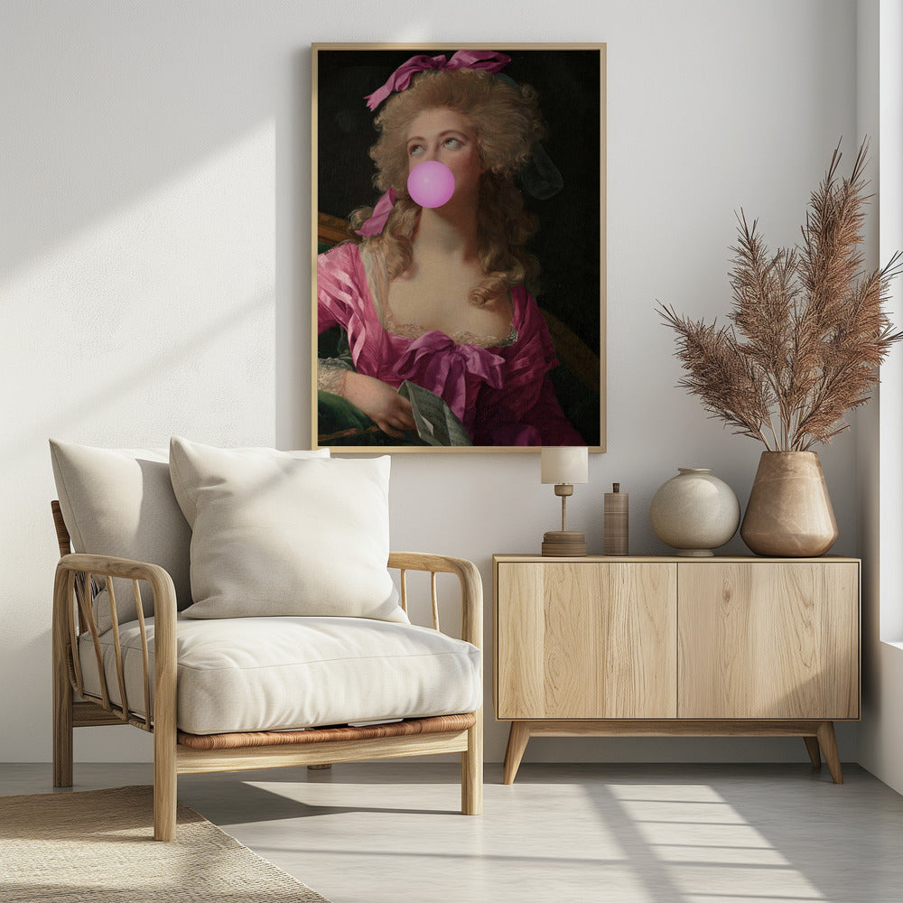 Bubblegummadame Pink Kopie 2 | Poster
