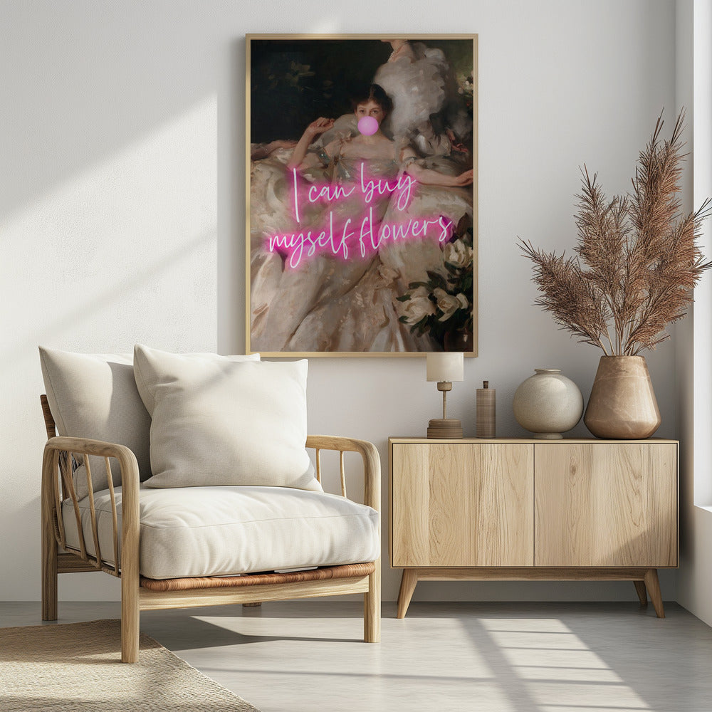 Kaufe mir selbst Blumen6 Ratioiso | Poster