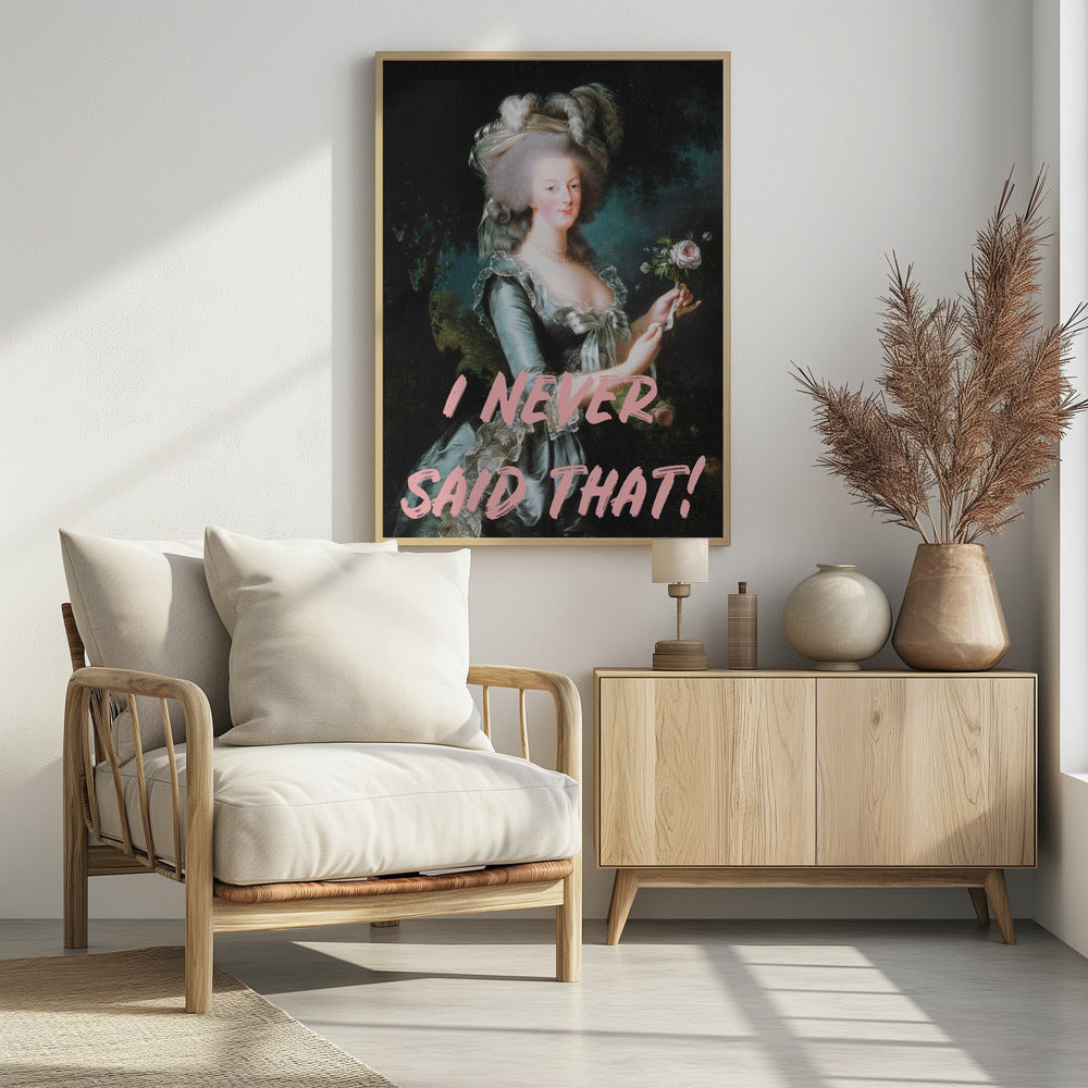Ich habe das nie gesagt | Verhältnis 2x3 | Poster