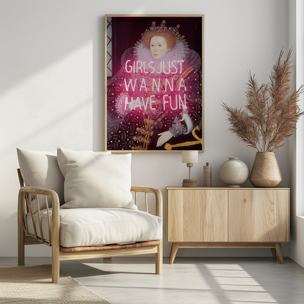 Queenelisabetheon Ratioiso | Poster