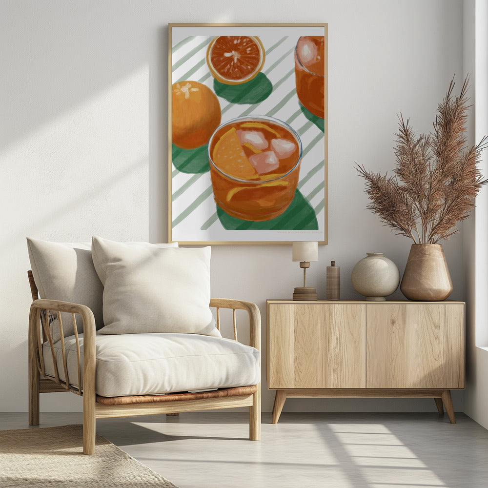 Pandc Cocktailandstripes Kopie 2 | Poster