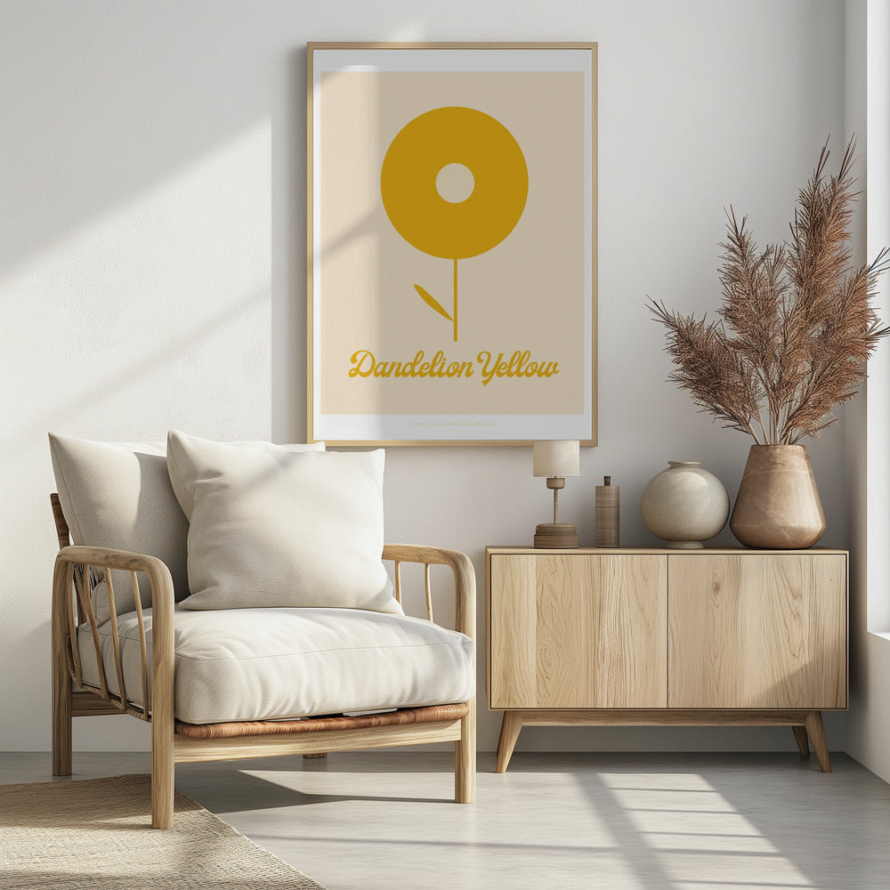 Pandc Löwenzahngelb Kopie | Poster