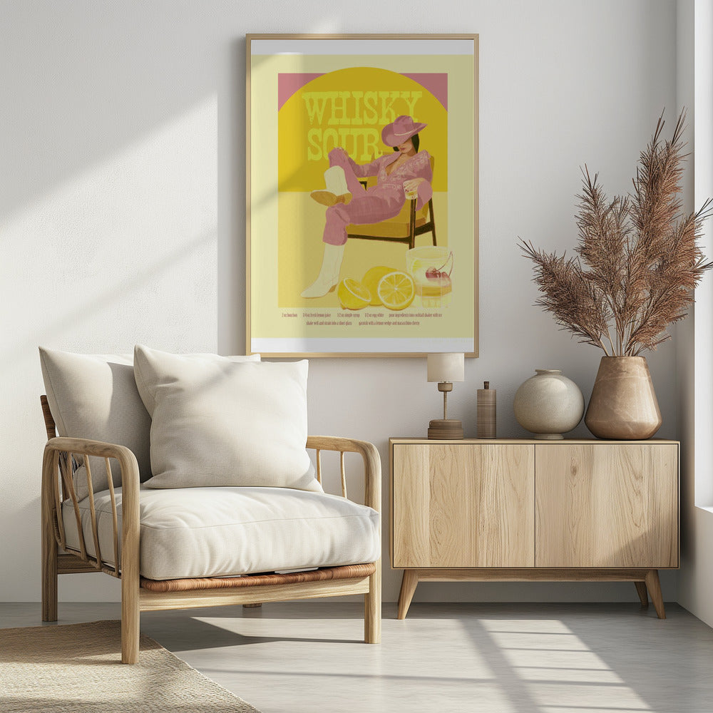 Jlr Whiskysour Pink Kopie | Poster