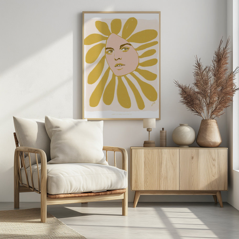 Jlr Flowerhead1 Kopie 2 | Poster