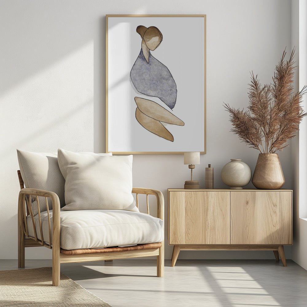 Sitting Woman no.11 | Poster